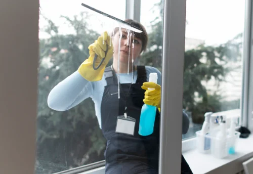 Nettoyage de vitres intérieures et extérieures à la Condamine-Châtelard